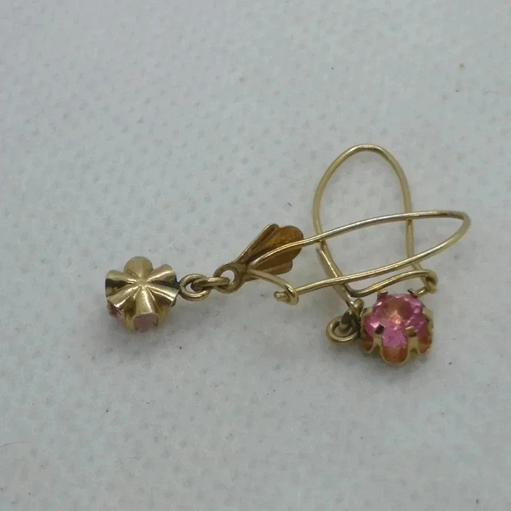 Vintage 14k  dangle earrings